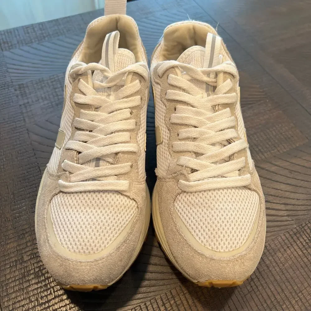 Veja Venturi Alveomesh sneakers white/ suede beige 8 Women